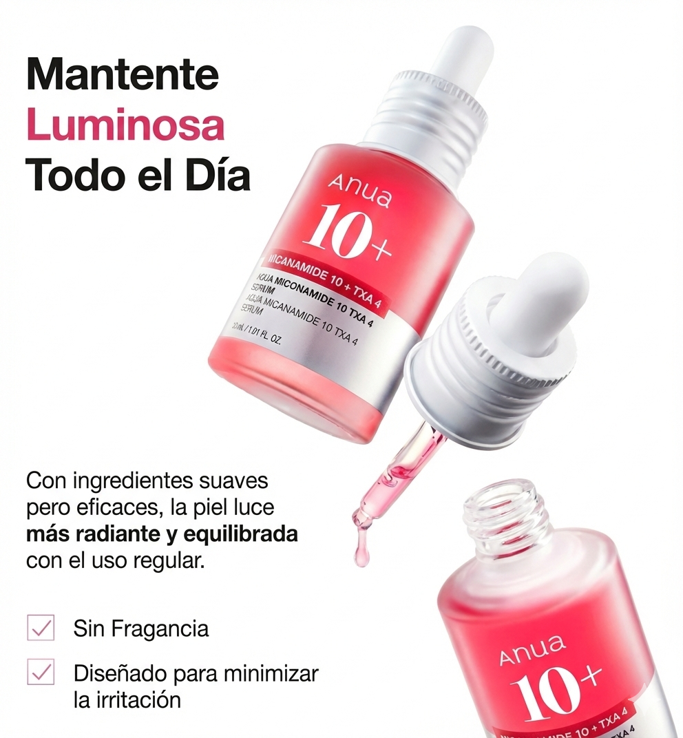 Anua Niacinamide 10% + TXA 4% – Sérum Anti-Manchas